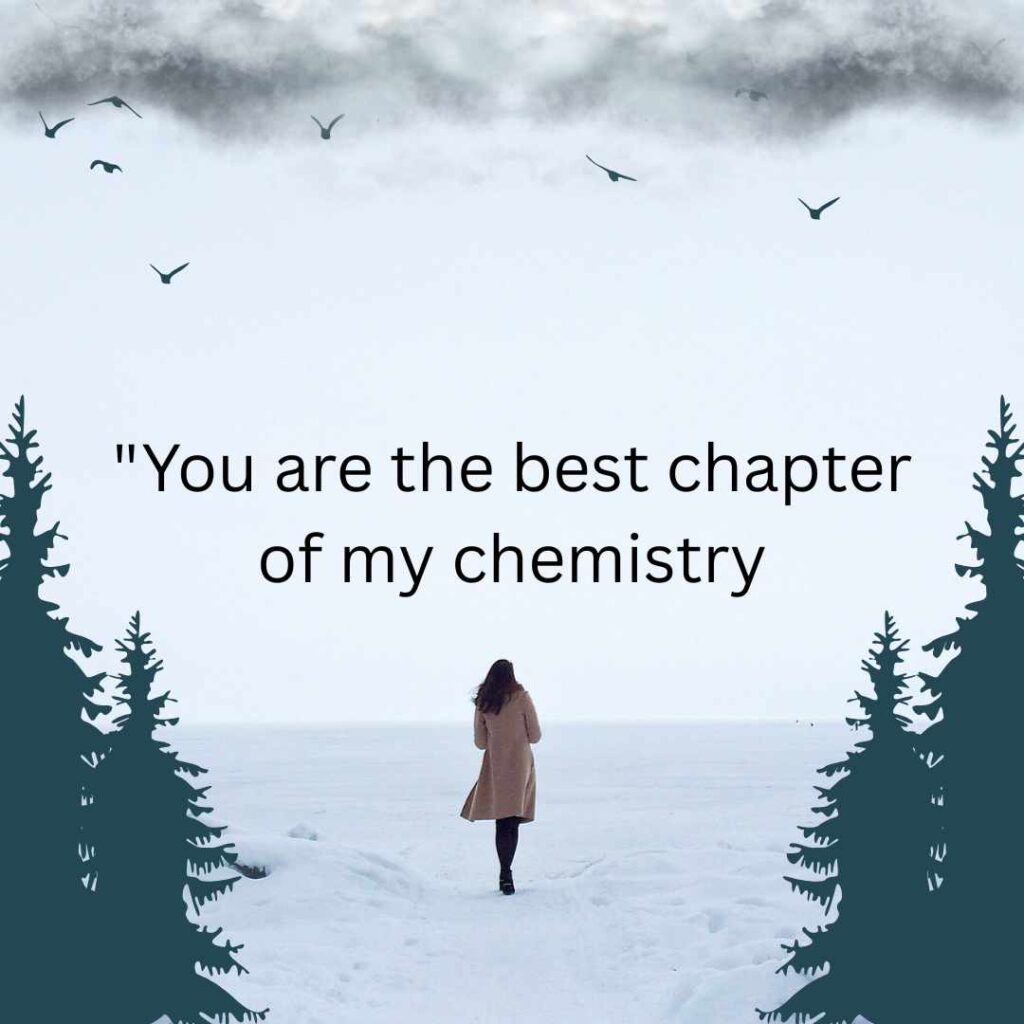 Chemistry Pickup Lines