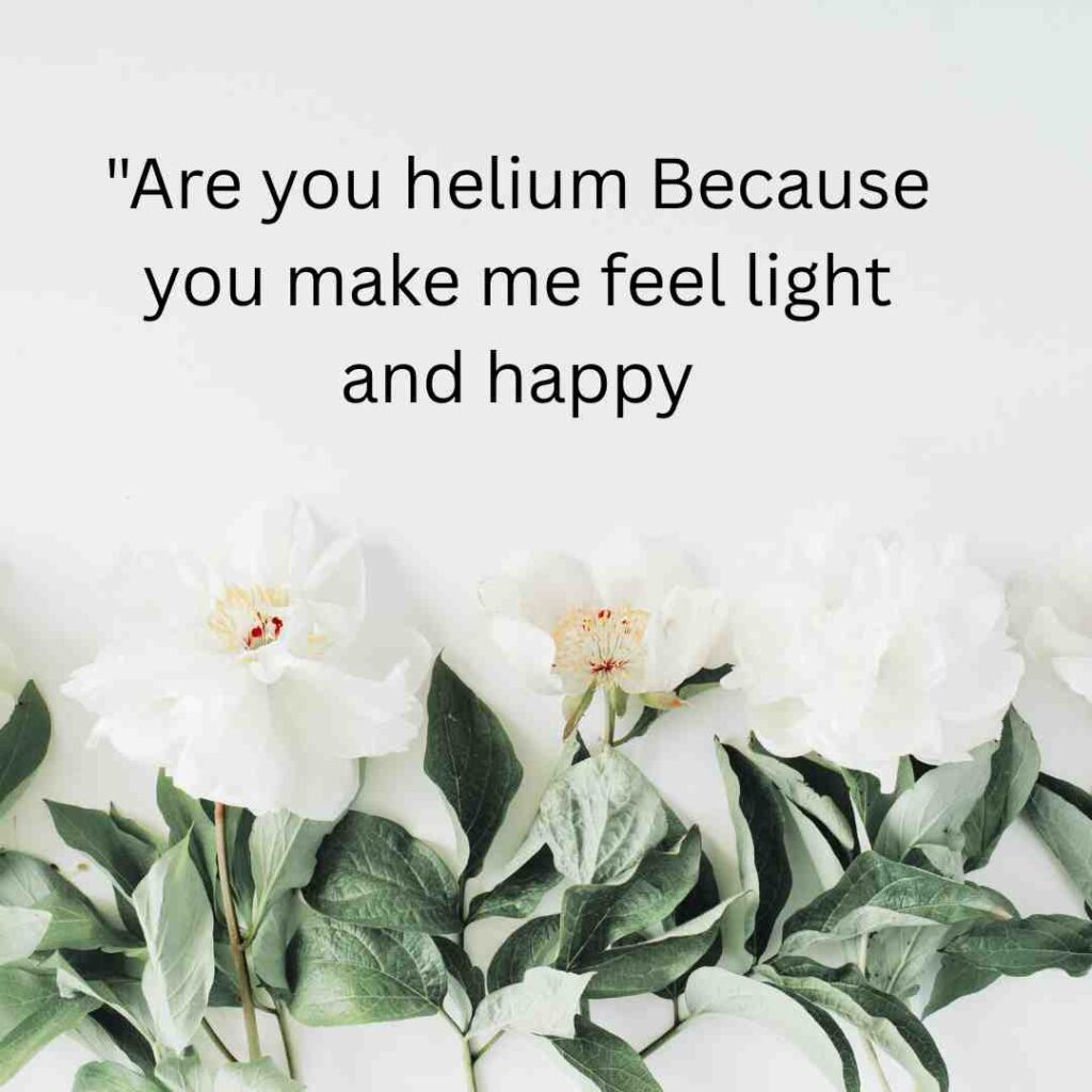 Chemistry Pickup Lines