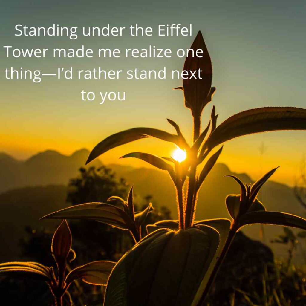 Eiffel Tower Rizz Lines