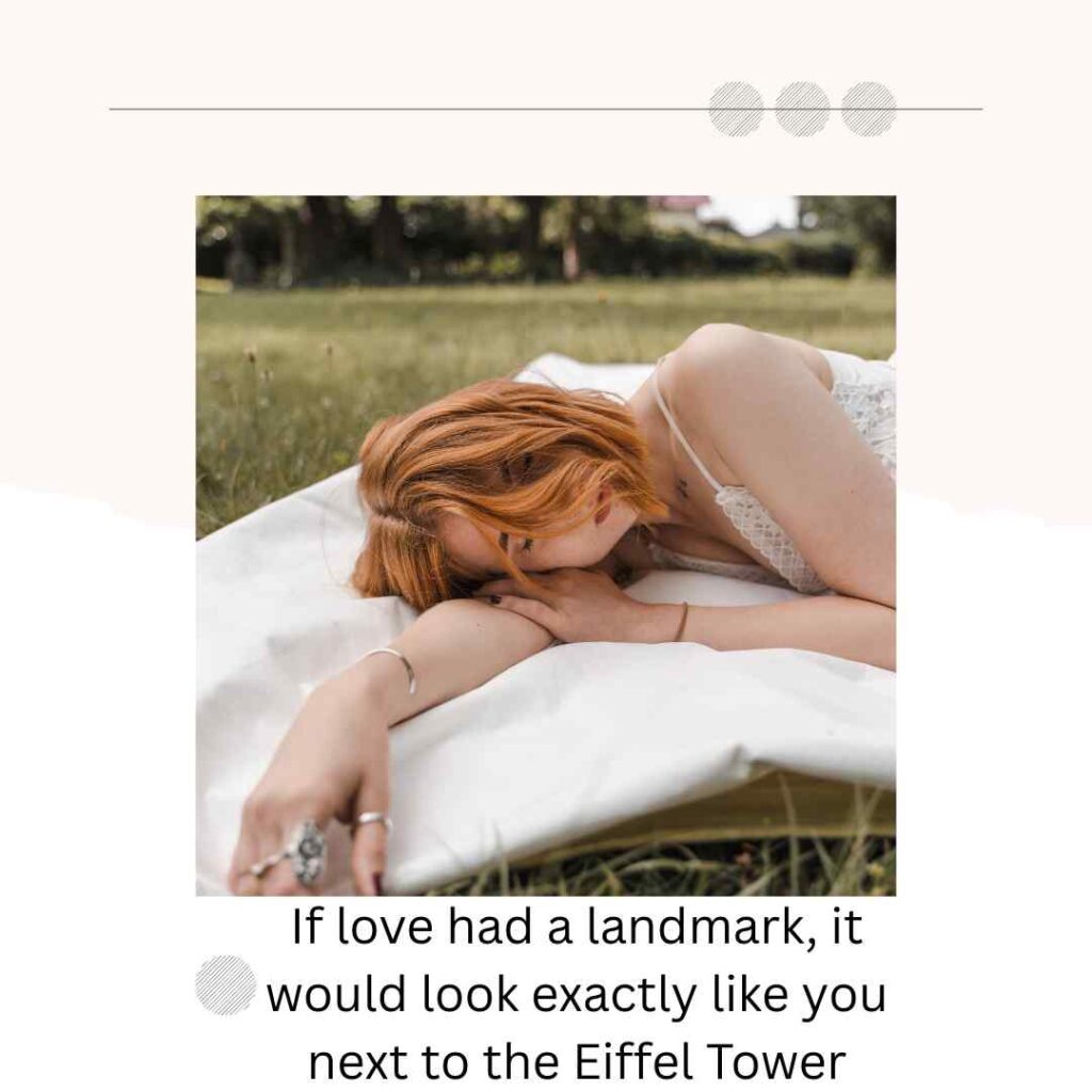 Eiffel Tower Rizz Lines