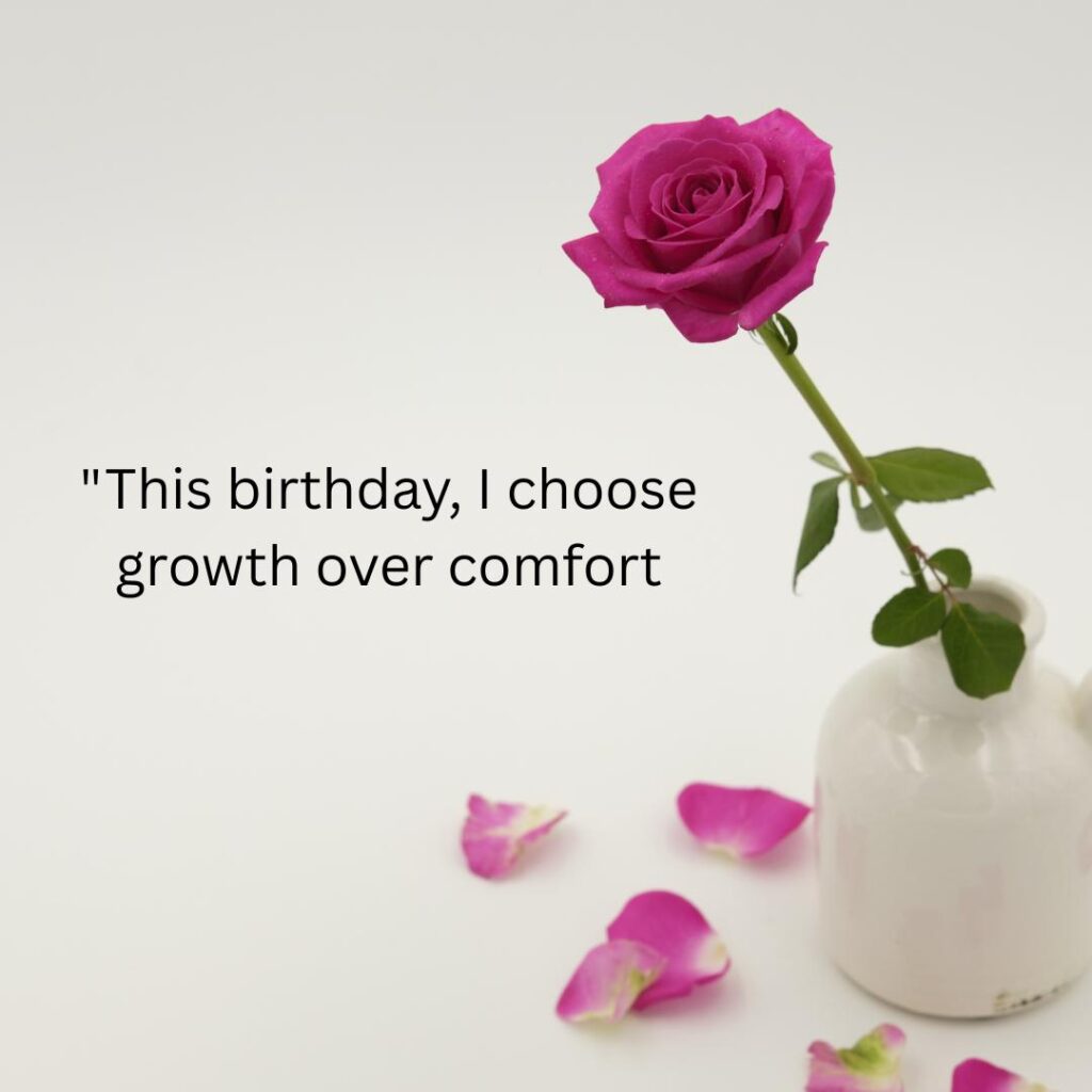 Inspirational Birthday Message to Myself