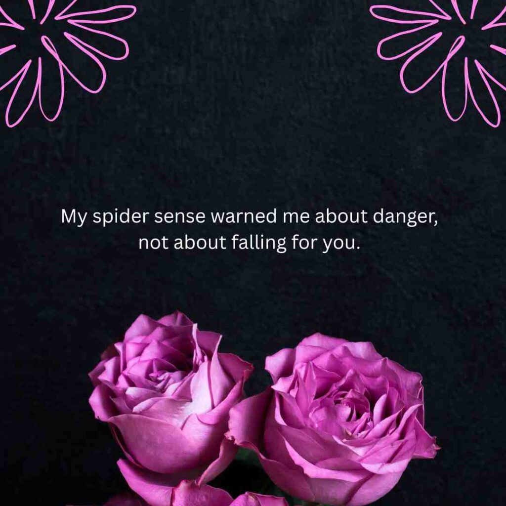 Spiderman Rizz Lines