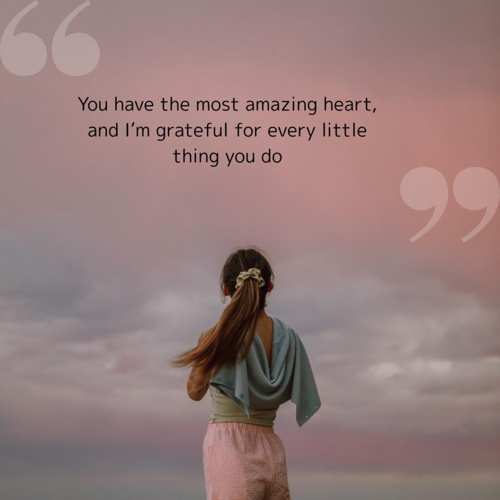 Appreciation Message