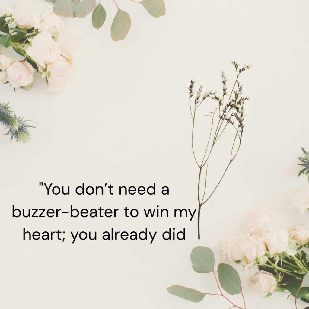 Basketball Pick Up Lines