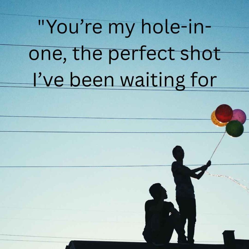 Golf Pick Up Lines