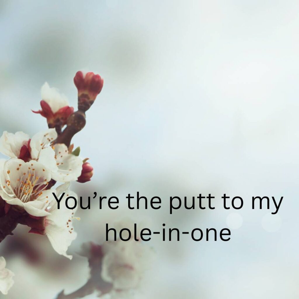 Golf Pick Up Lines