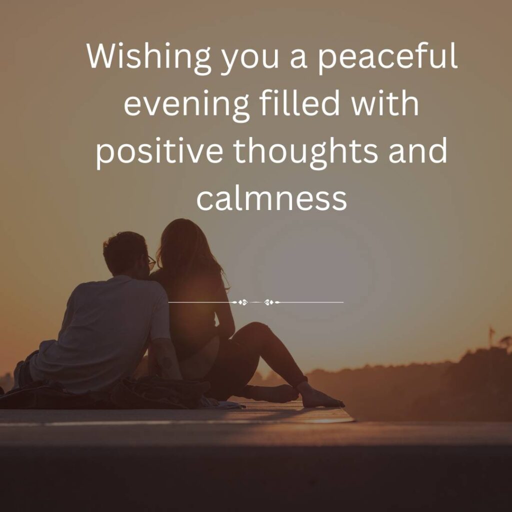 Good Evening Message