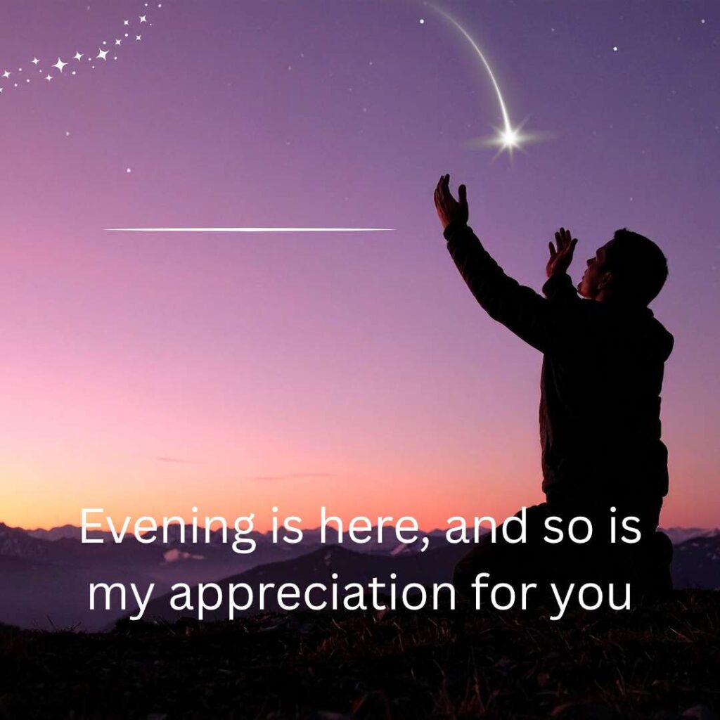 Good Evening Message