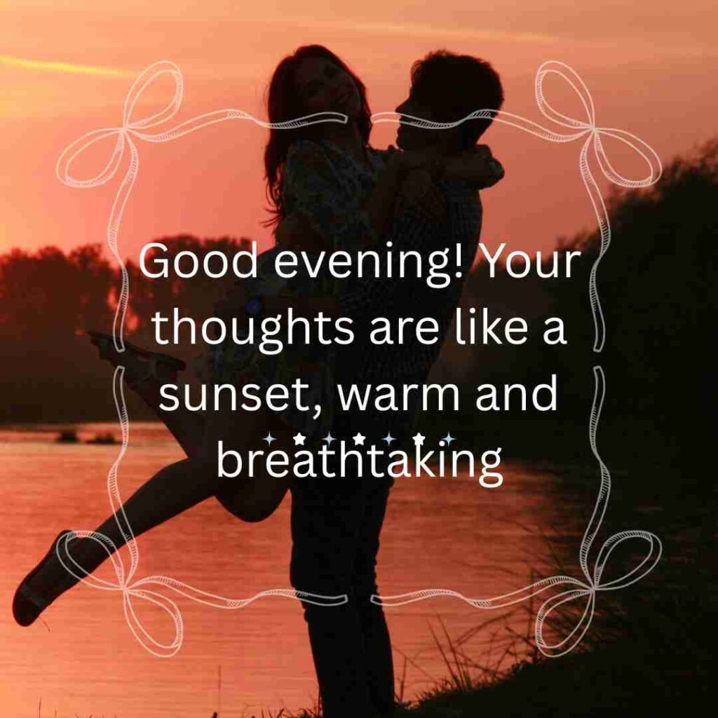 Good Evening Message