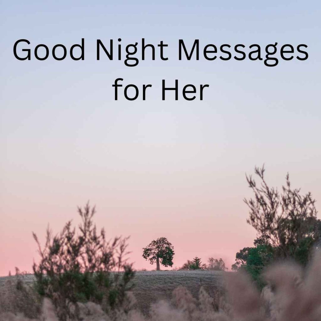 Good Night Messages For Her