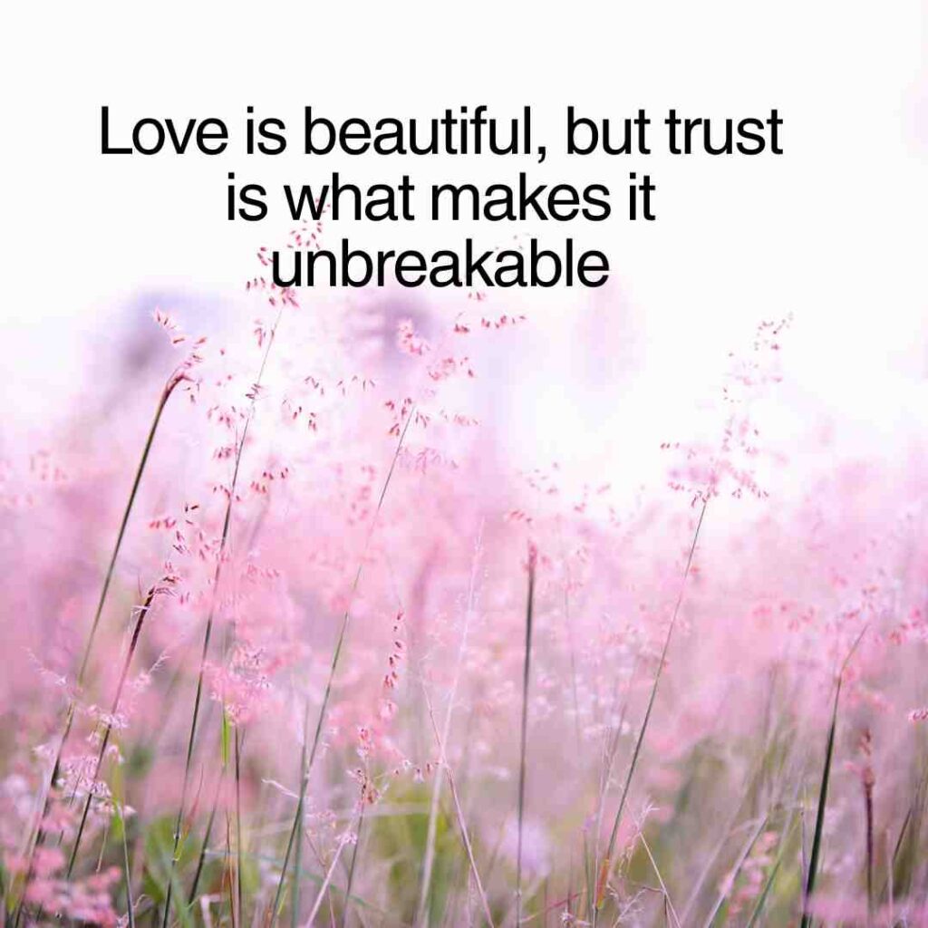 Love And Trust Message