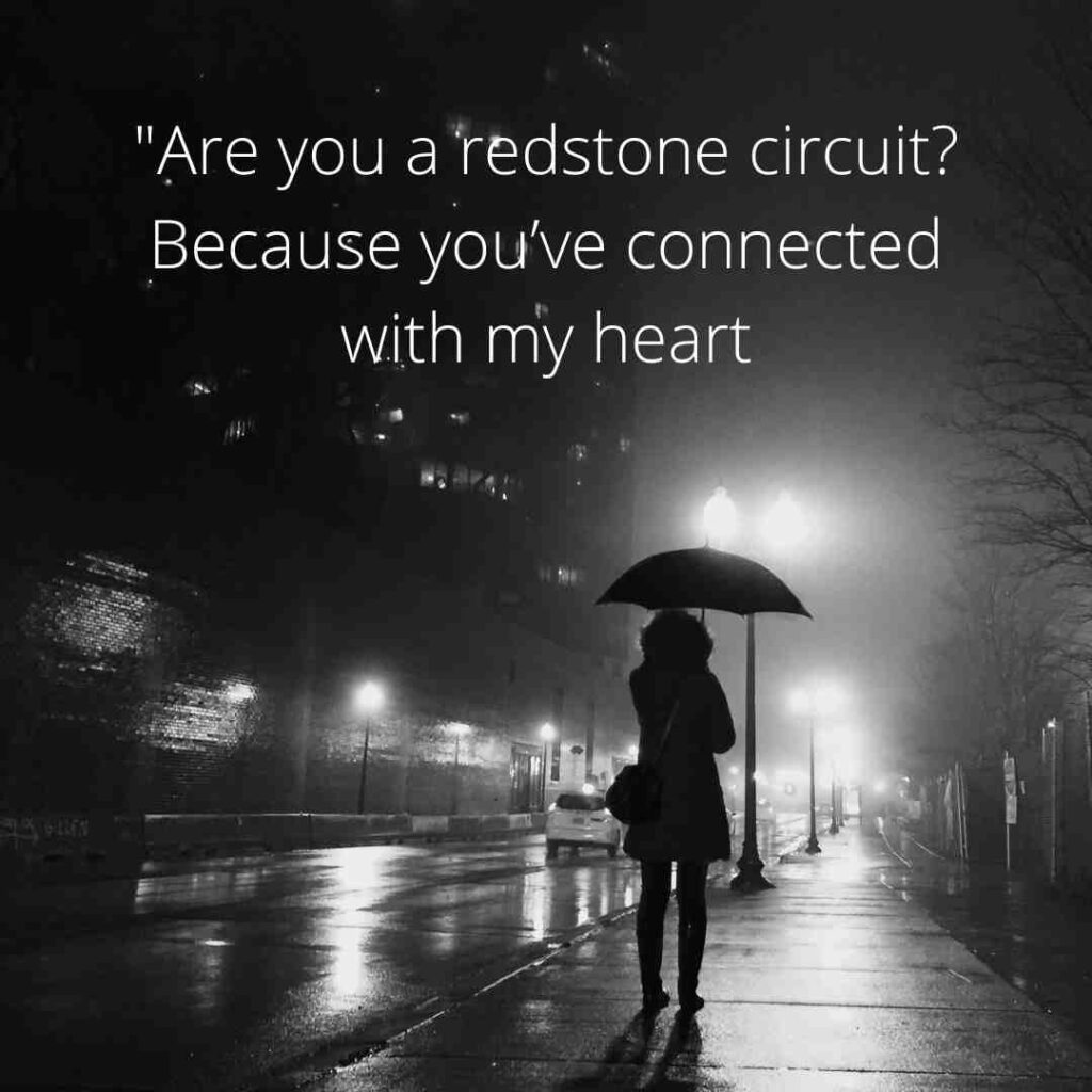 Minecraft Pick Up Lines 