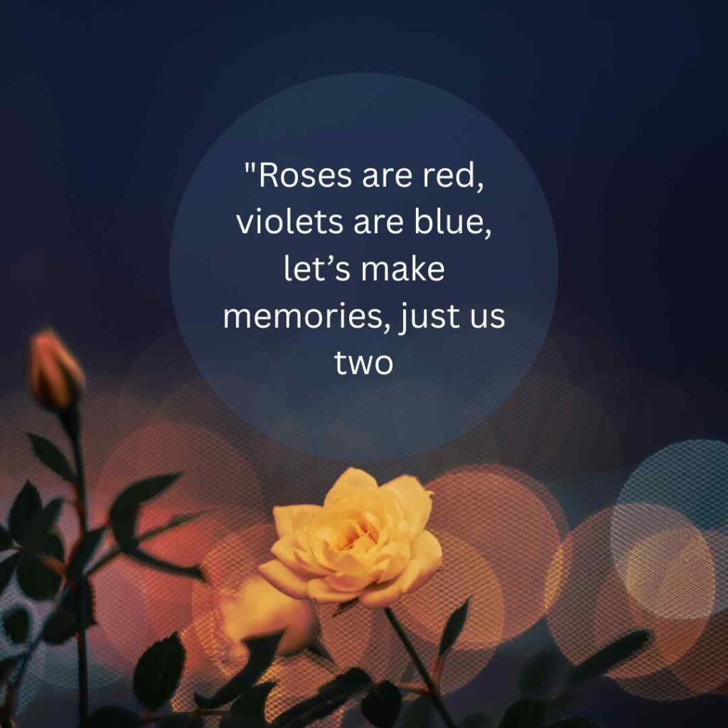 Roses Are Red Violets Are Blue Pick Up Lines 