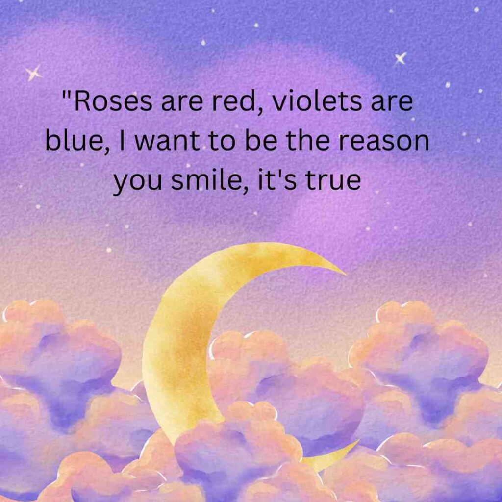 Roses Are Red Violets Are Blue Pick Up Lines 