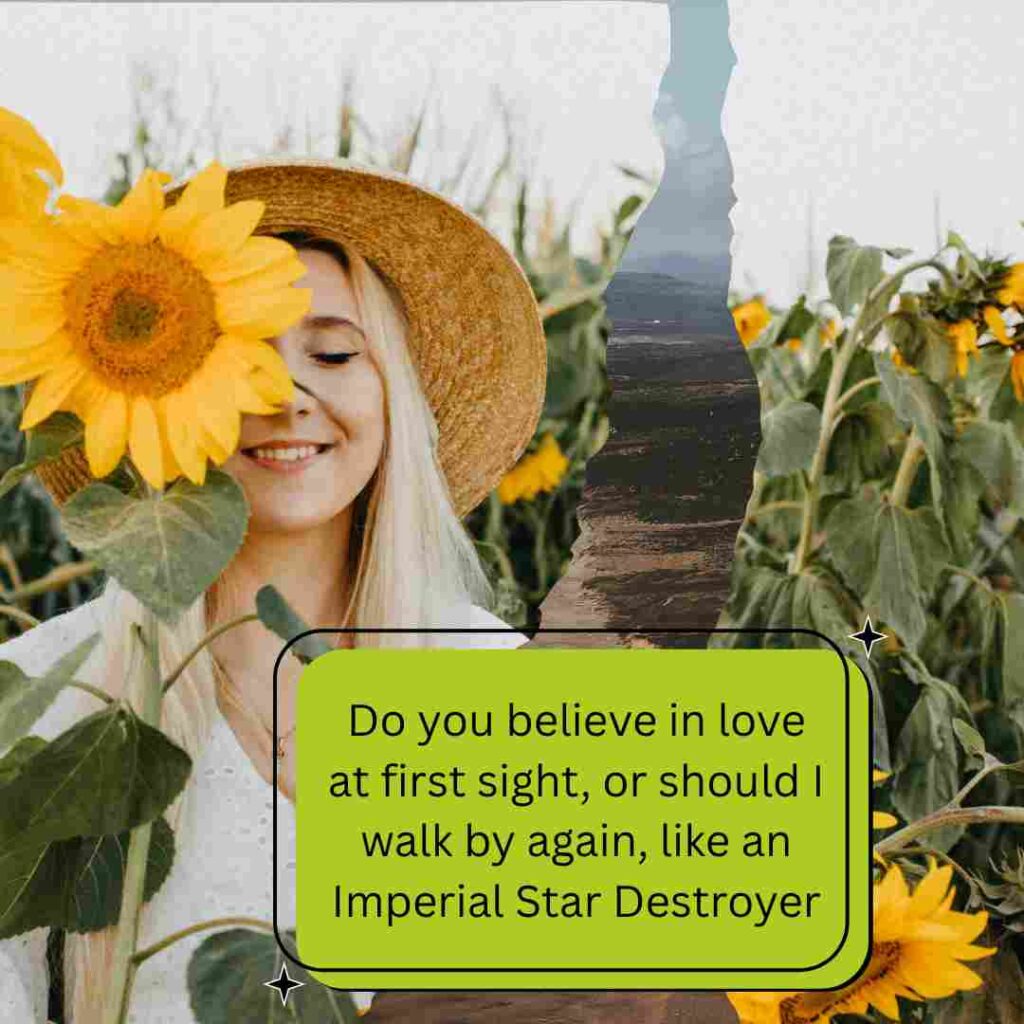 Star Wars Pick Up Lines